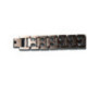 Bracelet magnétique cuivre homme Zeus - revêtement noir
