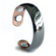 Bague magnétique cuivre lisse - 4 aimants néodyme
