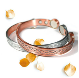 Bracelet cuivre Infini magnétique - 6 aimants néodyme
