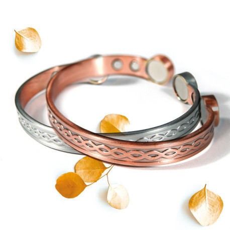 Bracelet cuivre Infini magnétique - 6 aimants néodyme