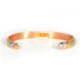 Bracelet magnétique cuivre jonc Héra - 6 aimants
