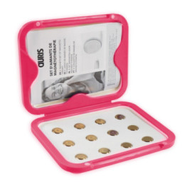 Set de 12 aimants néodyme 11 mm de magnétothérapie - 12 200 Gauss