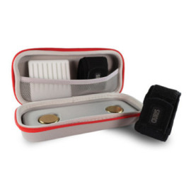 Set de 2 aimants néodyme 32 mm avec bandeaux à poches - 12 200 Gauss