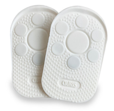 Talonnettes magnétiques en silicone souple - 6 aimants néodyme par talon
