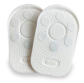 Talonnettes magnétiques en silicone souple - 6 aimants néodyme par talon