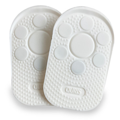 Talonnettes magnétiques en silicone souple - 6 aimants néodyme par talon