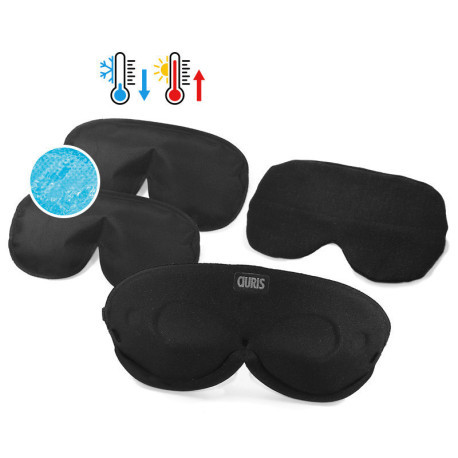 Masque magnétique gel chaud-froid - 3 aimants, 2 poches gel