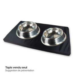 Tapis d'alimentation magnétique chien et chat - 8 aimants